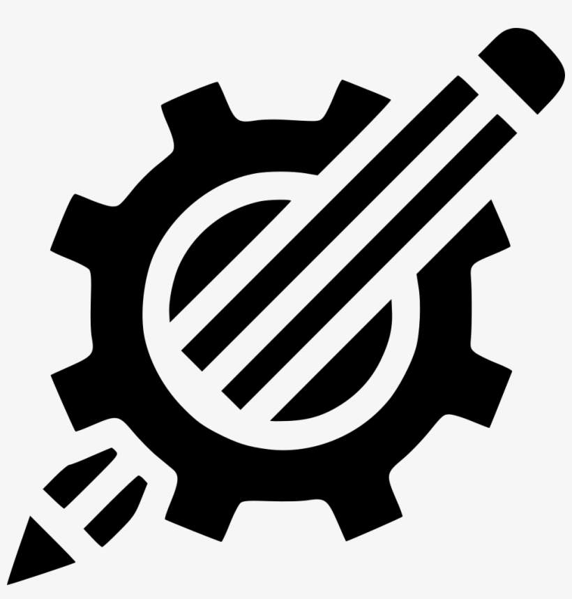 Drawing Pencil Geometry Setting Gear Design Comments - Icon, transparent png