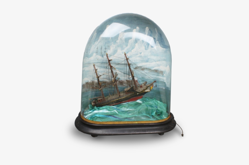 A Large Classic Rocking Ship Musical Automaton Under - Ship, transparent png