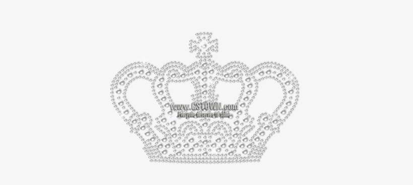 Vintage Crystal Crown Bling Bling Transfer Design For - Headpiece, transparent png