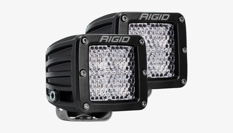 Image - Rigid Industries 201513 D-series Pro Diffused Light, transparent png