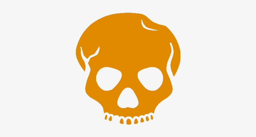 Gold Skull - Jackass Logo Clipart, transparent png