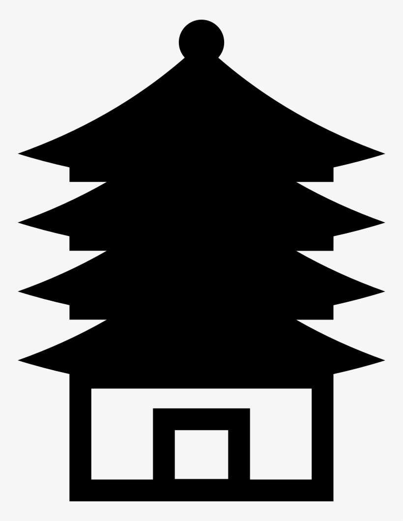 Pagoda Comments - Icon, transparent png