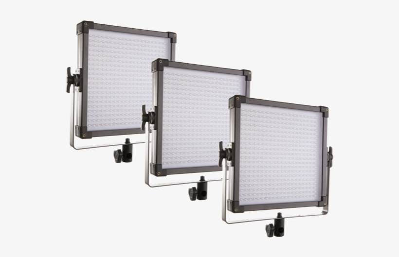 F&v K4000s Led Studio Panel - F&v K4000 Bi-color Led Panel With V-mount - 3-light, transparent png