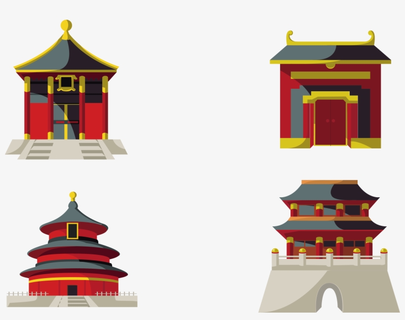 Temple Of Heaven Chinese Pagoda - Temple Of Heaven, transparent png