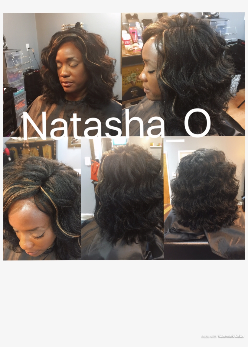 Vixen Invisible Knotless Side Part Kima Ocean Wave - Artificial Hair Integrations, transparent png