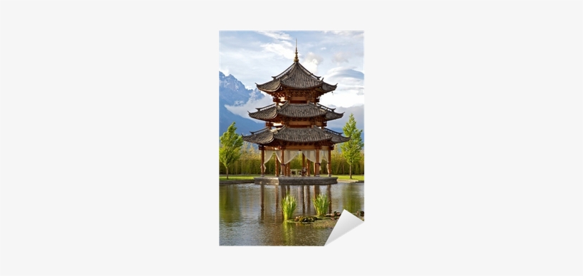 Pagoda, transparent png