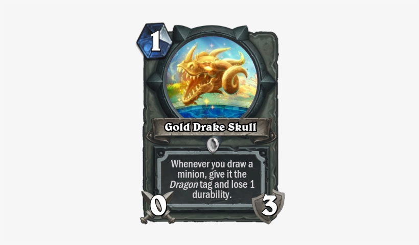 Gold Drake Skull - Sword Of Justice, transparent png