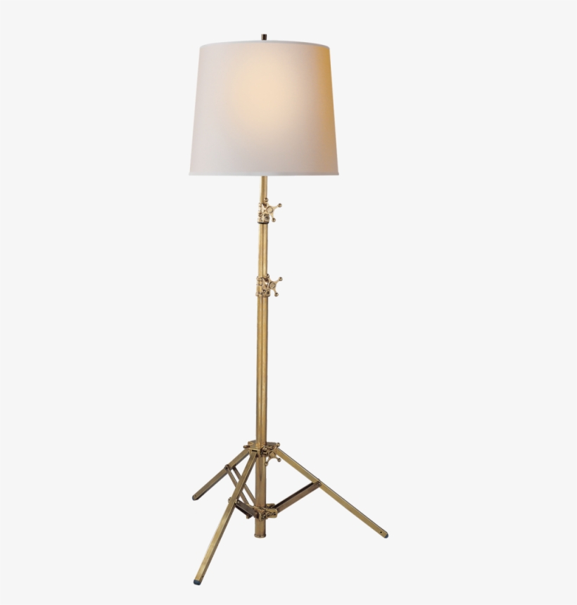 Studio Floor Lamp In Hand-rubbed Antique Brass W - Visual Comfort Tob1010hab-np2 Thomas Obrien Studio, transparent png