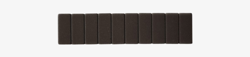 Blackwing Erasers - Black - Blackwing Replacement Erasers, transparent png