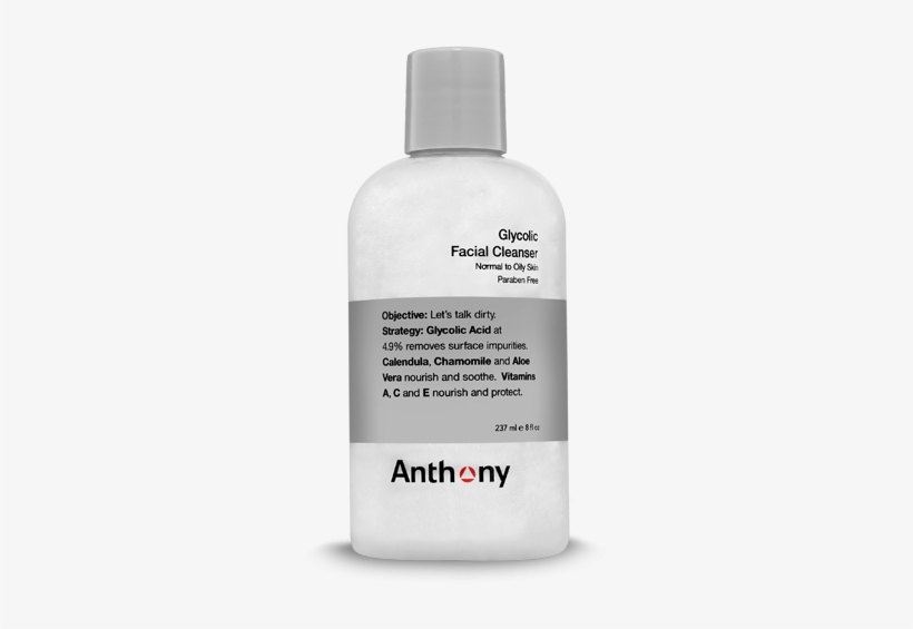 Anthony Glycolic Facial Cleanser, transparent png