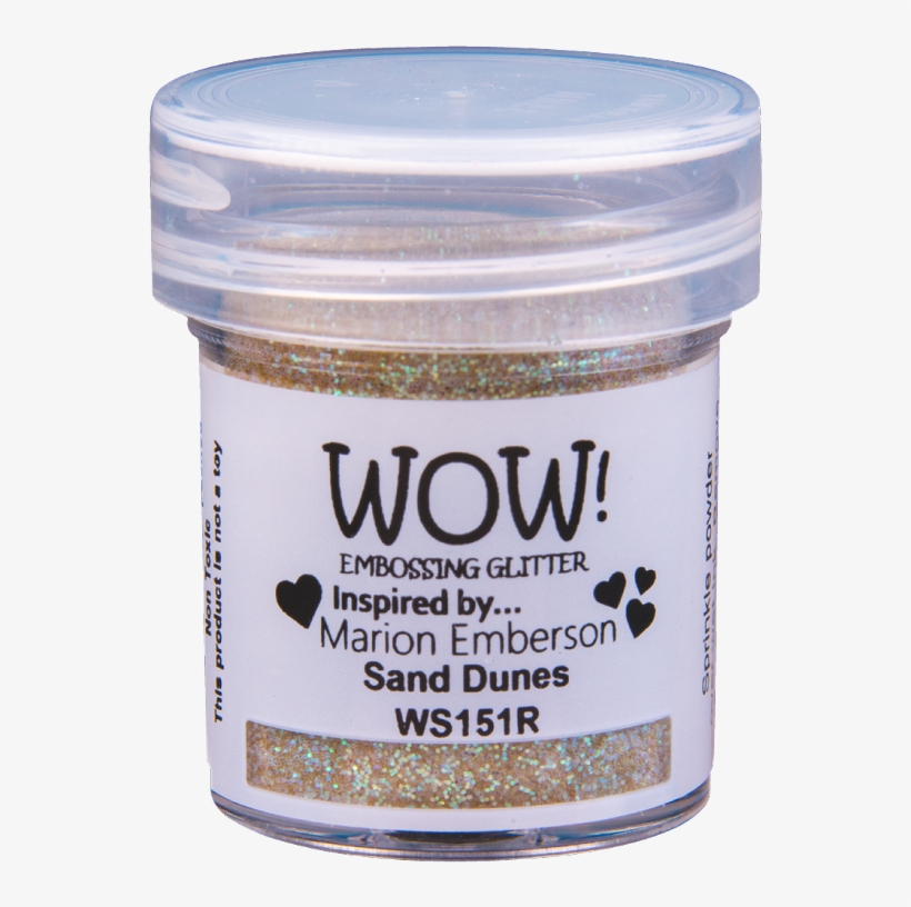 Sand Dunes - Wow Champers Embossing Powder, transparent png