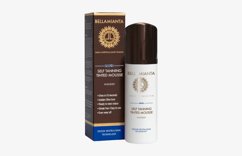 Bellamianta Rapid Mousse - Bellamianta Tan Mousse Medium, transparent png