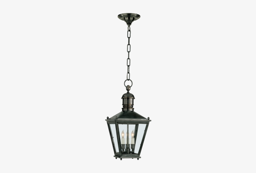 Sussex Small Hanging Lantern In Bronze - Small Sussex Hanging Outdoor By Visual Comfort, transparent png