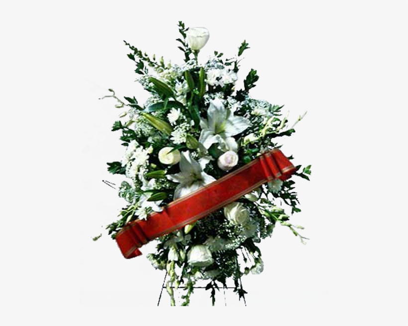 White Easel With Banner - Cynthia's Flower Connection, transparent png