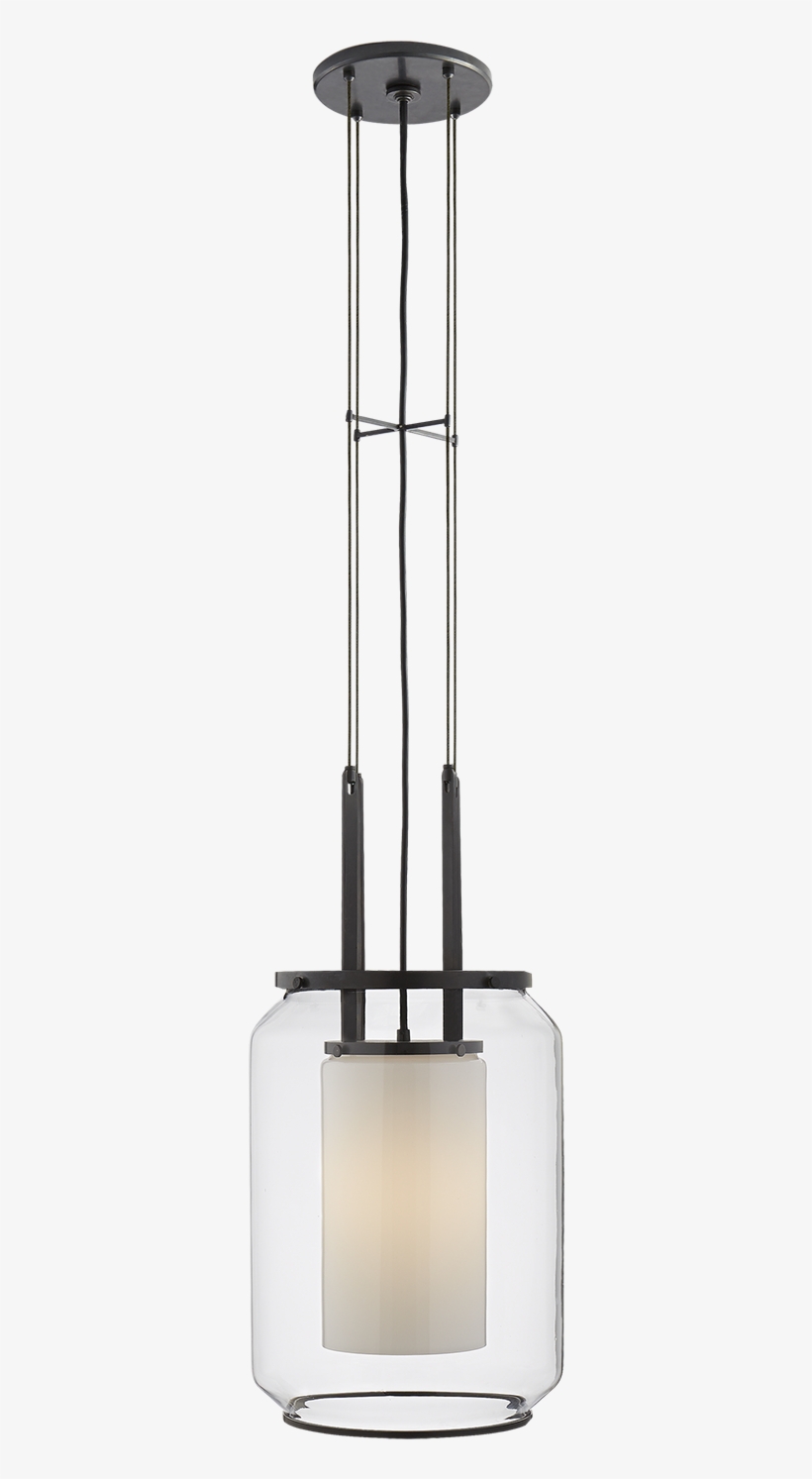 Upton Large Hanging Lantern Bronze - Lantern, transparent png