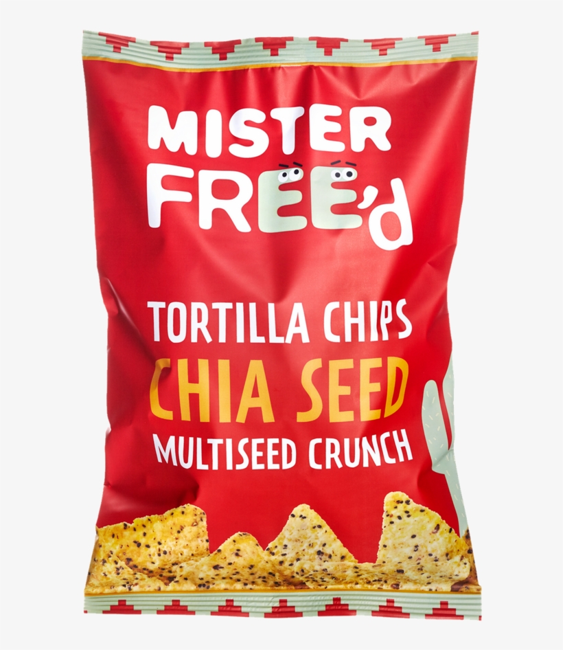 Gluten-free Tortilla Chips Chia Seed - Freed Foods Tortilla Chips With Chia 135g, transparent png