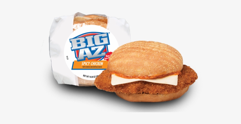 Big Az Spicy Chicken Sandwich With Cheese - Pierre Big Az Cheeseburger, transparent png