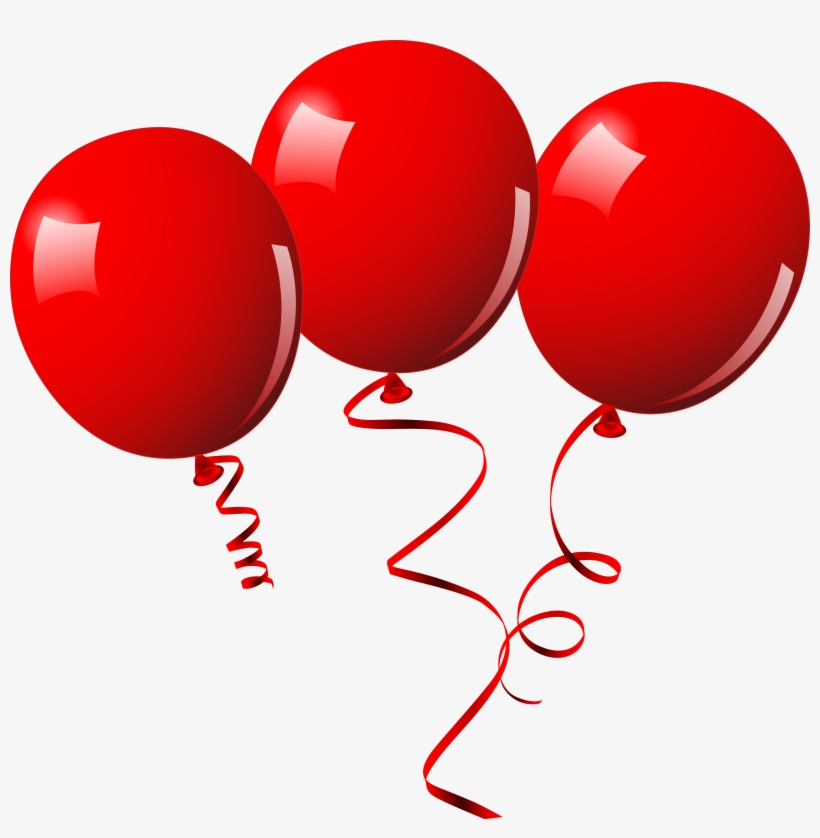 Arco De Balões - Red Balloons, transparent png