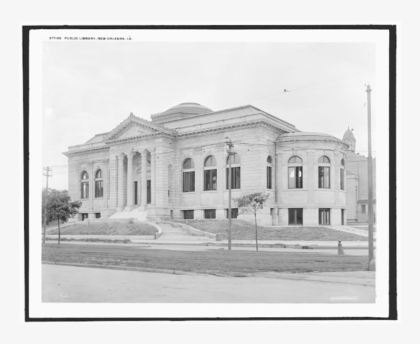 New Orleans Public Library - New Orleans Historic Destroyed, transparent png