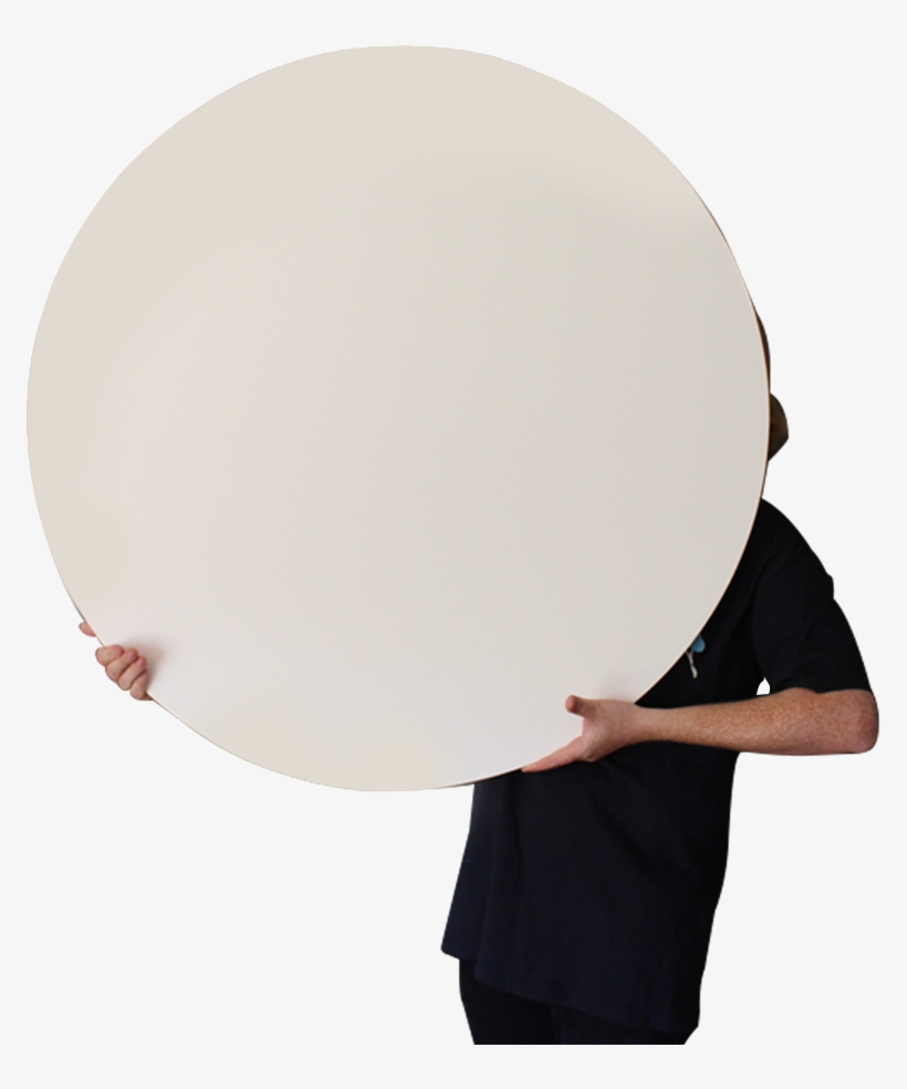 Round Canvas Outside The Square Large 100cm Circle - Circle Canvas Buy, transparent png