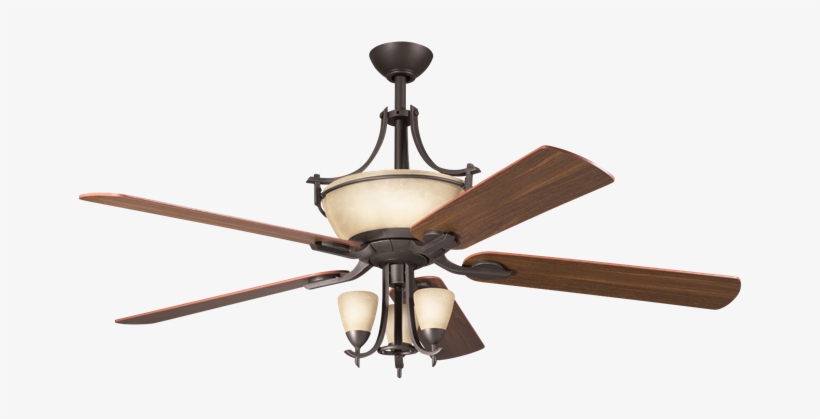 Fans Whitmore 300105obb - Ceiling Fans 60 Inch With Light, transparent png