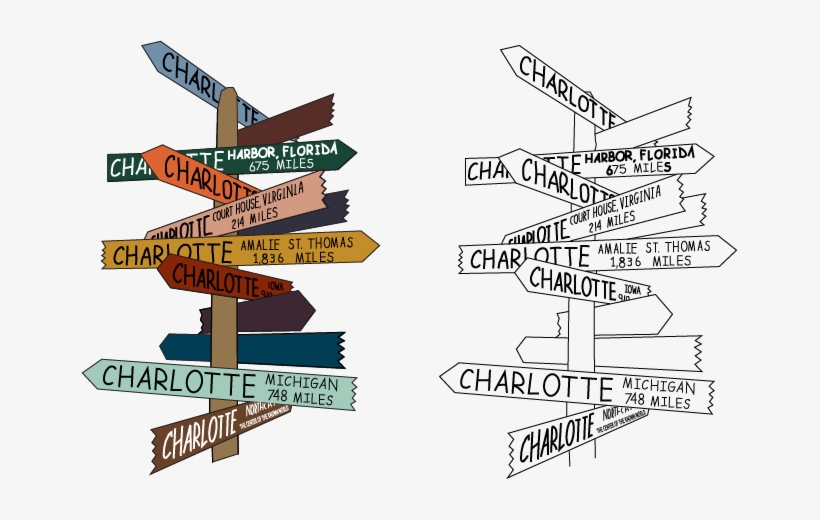 Below - Charlotte Nc Skyline Drawings, transparent png