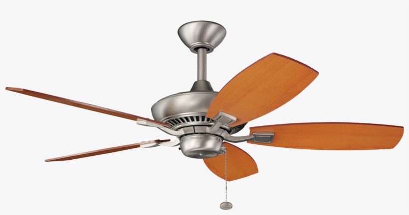 Kichler Canfield 300107 44 In. Indoor Ceiling Fan,, transparent png