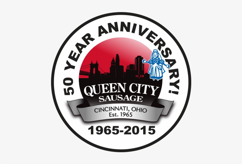 50 Year Anniversary - Queen City Sausage, transparent png