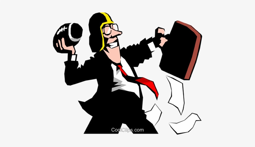 Cartoon Football Quarterback Royalty Free Vector Clip - Examples Of Voucher System Of Control For Expenditures, transparent png