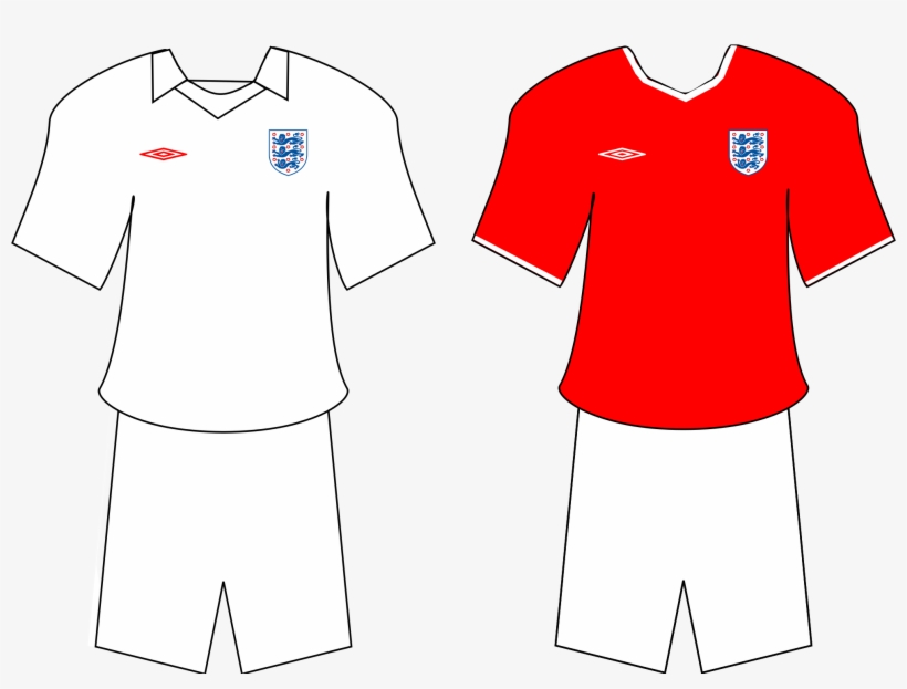 Open - England Football Shirt Cartoon, transparent png