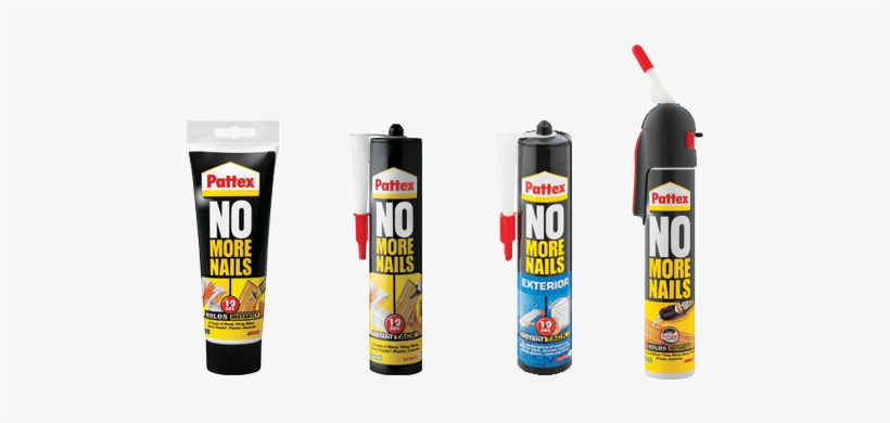 Pattex No More Nails <br /> - Pattex No More Nails Interior (300ml), transparent png