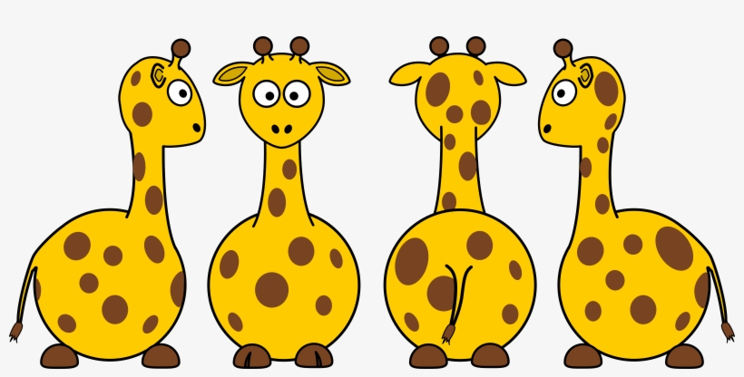 Big Image - Cartoon Giraffe, transparent png