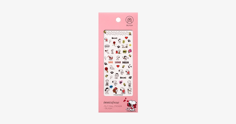 Innisfree X Snoopy Self Nail Sticker Design 18 Stickers - 史 努 比 指甲 貼, transparent png