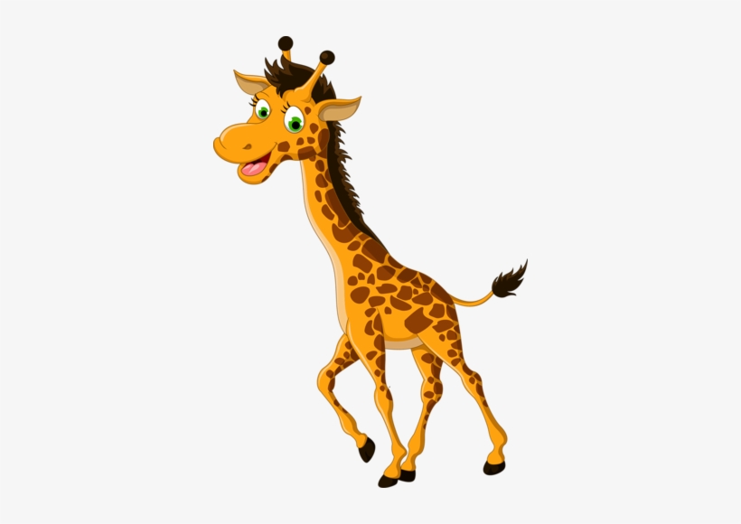 Giraffe Clipart Jiraffe - Cute Giraffe, transparent png