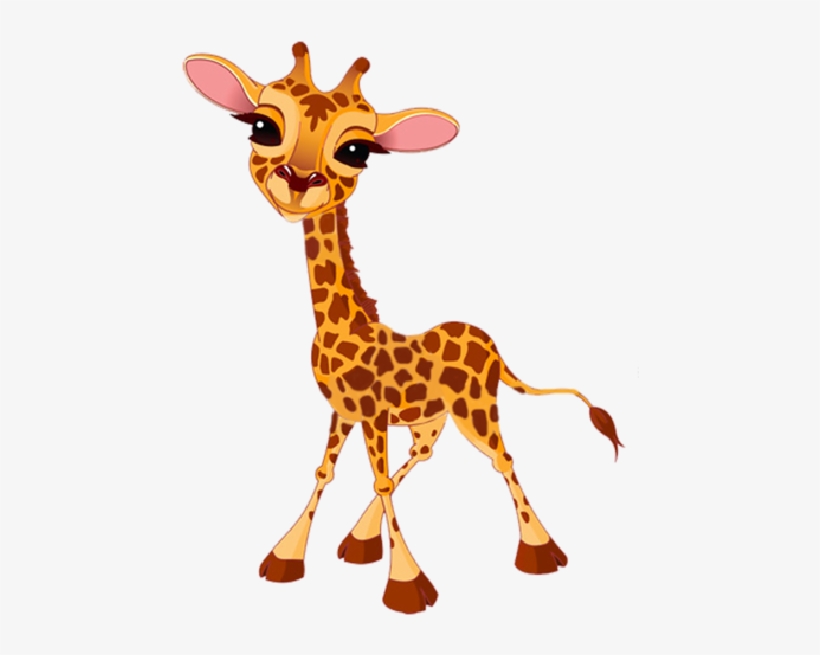 Giraffe Clipart Food - Clipart Giraffe, transparent png
