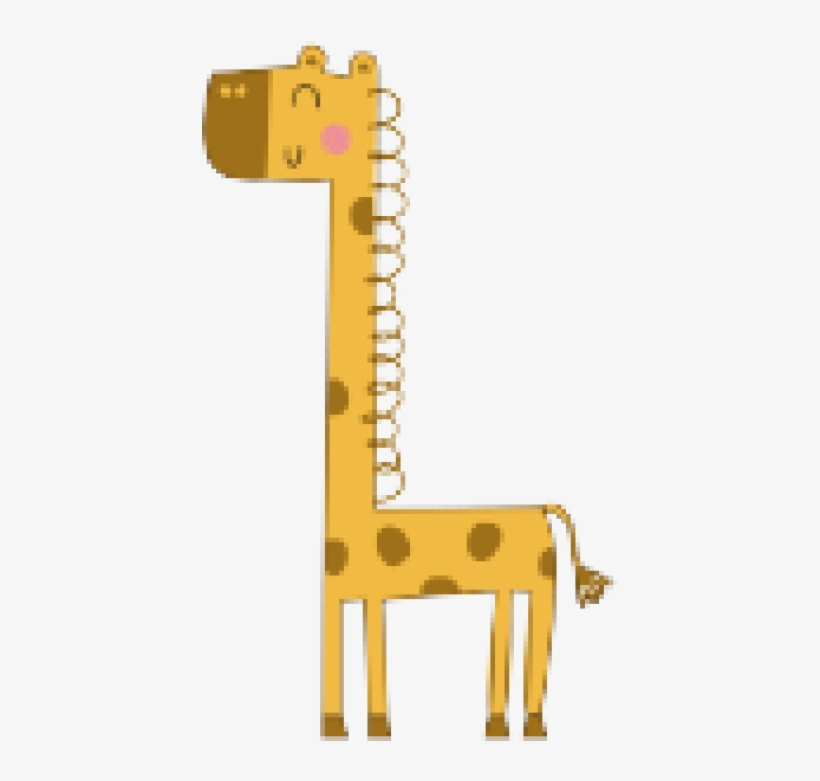 Graffi The Giraffe - Gumtoo Jungle - Designer Temporary Tattoos, transparent png