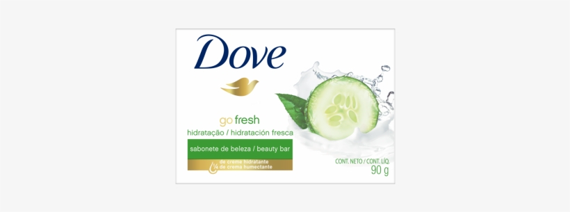Dove Barra De Belleza Pepino - Go Fresh Fresh Touch Beauty Cream Bar, transparent png