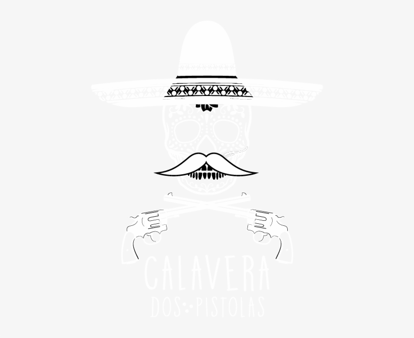 Calavera Pistolas, transparent png