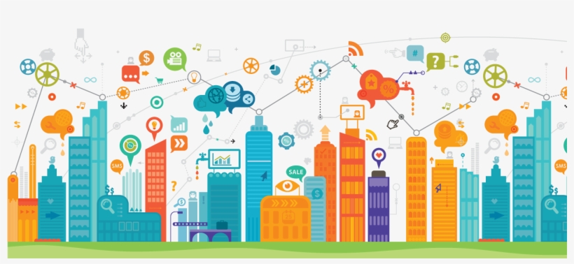 Internet Of Things In Smart Cities, transparent png