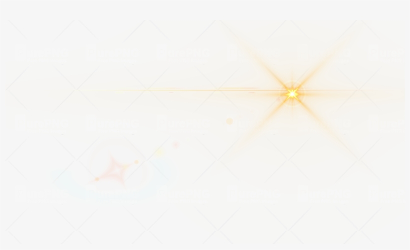 Side Yellow Lens Flare Png Image - Triangle, transparent png