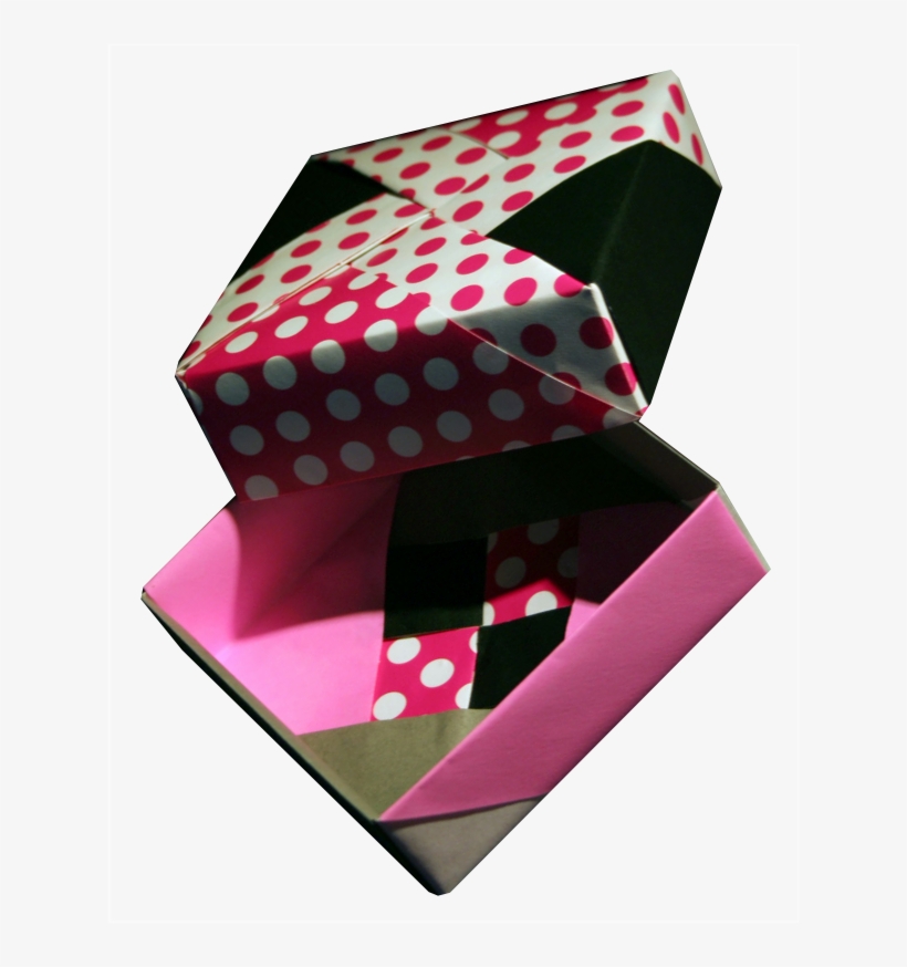 Origami Square Box - Origami, transparent png
