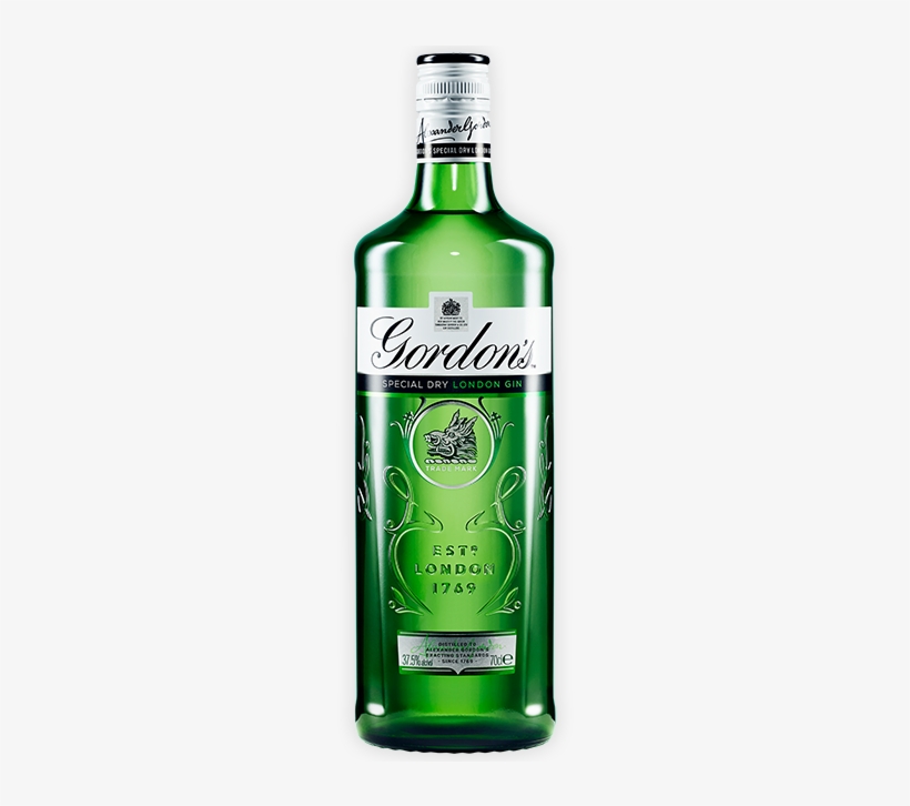 Gordon's London Dry Gin - Gordons Gin Png, transparent png