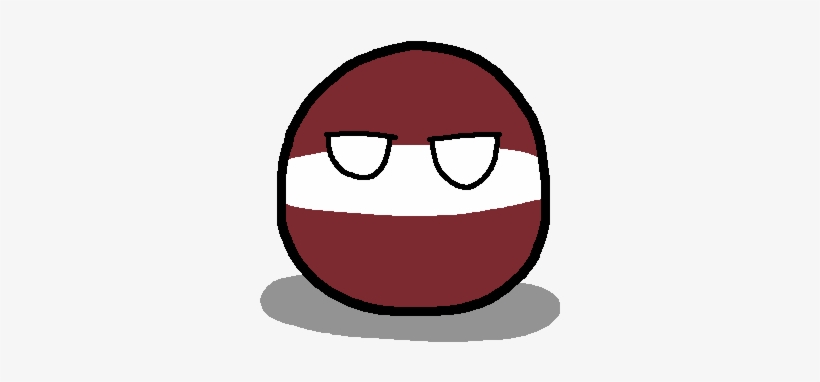 Quickly Hops Away - Latvia Countryball, transparent png