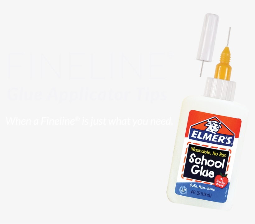 About Fineline® Glue Applicator Tips - Elmer's Glue, transparent png