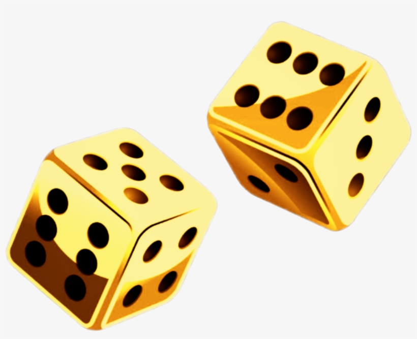 Report Abuse - Transparent Gold Dice Png, transparent png