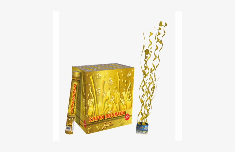 Lança Confete Chuva Dourada 30cm - Chuva Dourada, transparent png