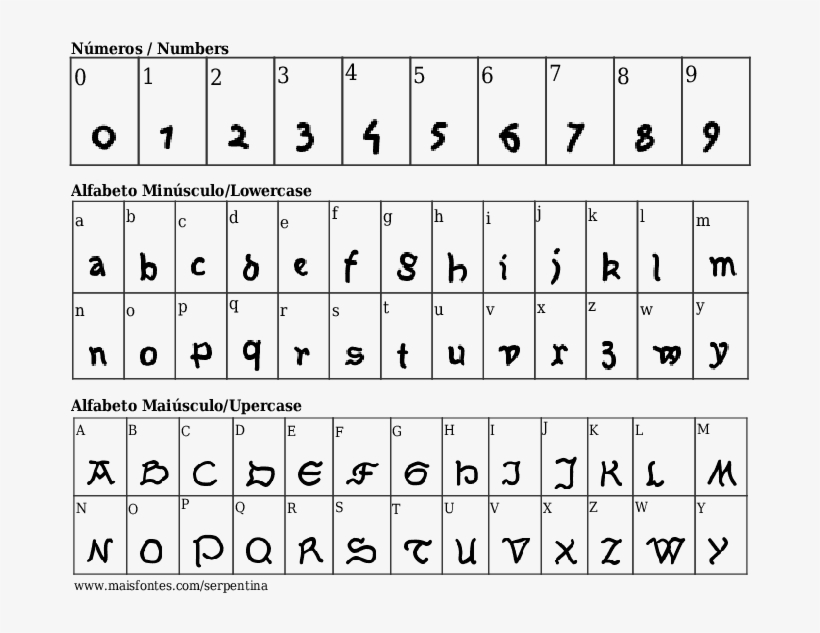 Detalhes Da Fonte Serpentina - Número 5 Trolls Png, transparent png