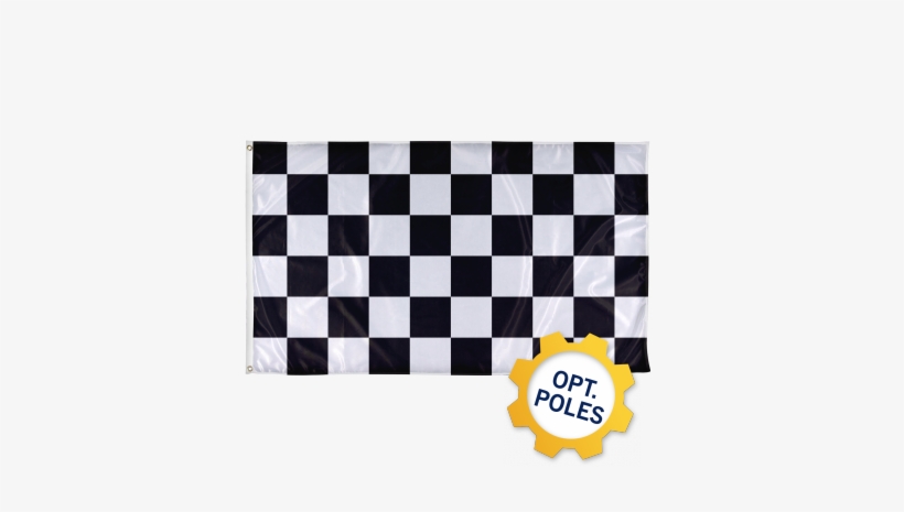 Checkered Flag - Green Checkerboard, transparent png