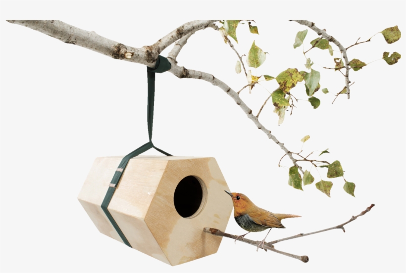Neighbirds, Modular Wooden Birdhouses-0 - Design Birdhouse, transparent png