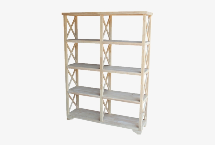 Britta Etagere Bookshelf - International Concepts X-design 71.9'' Bookcase, transparent png